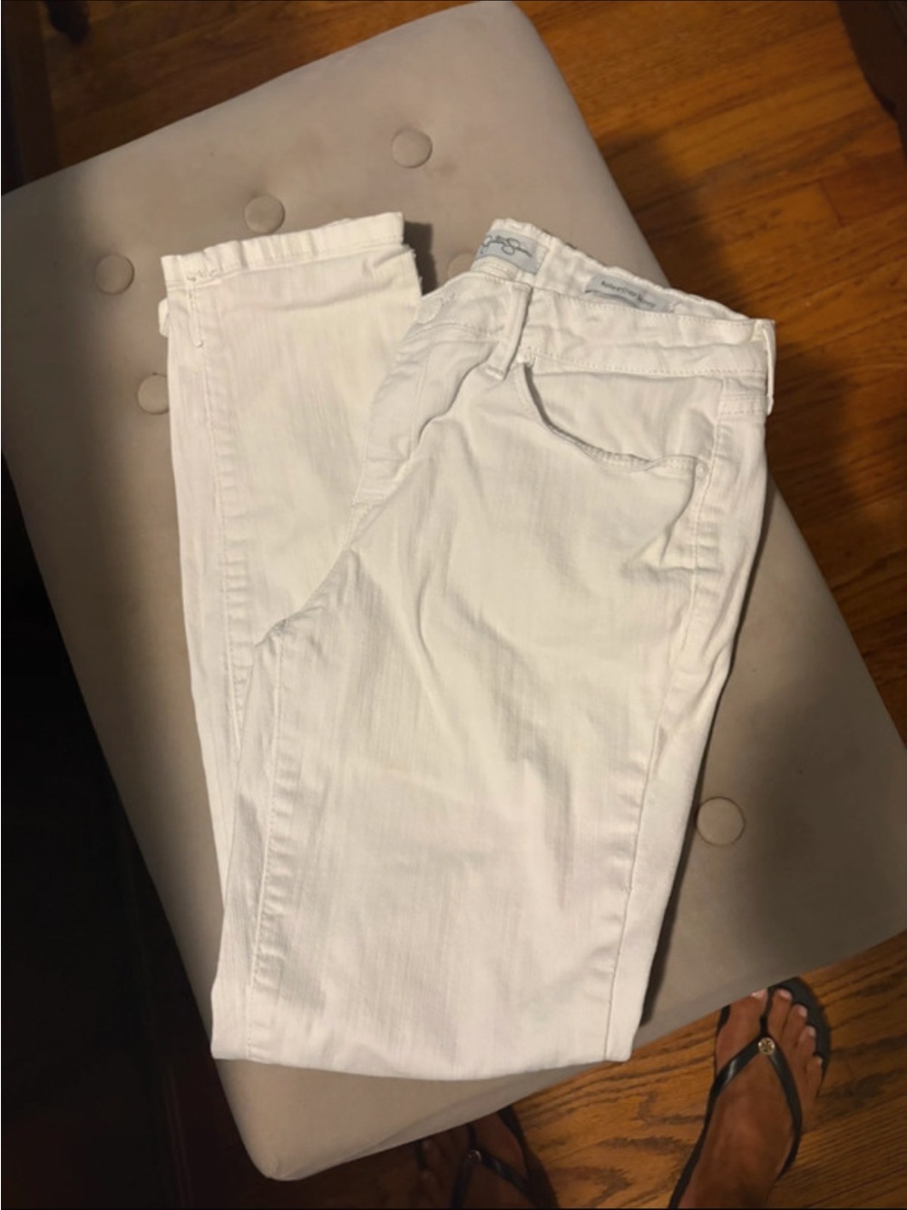 Jessica Simpson  White Jeans